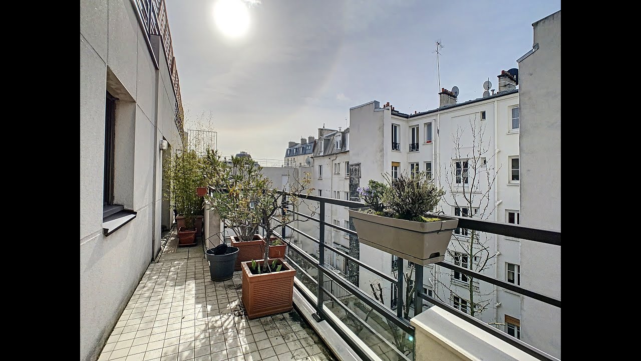 Appartement F2 avec Terrasse à vendre à côté de Père Lachaise
