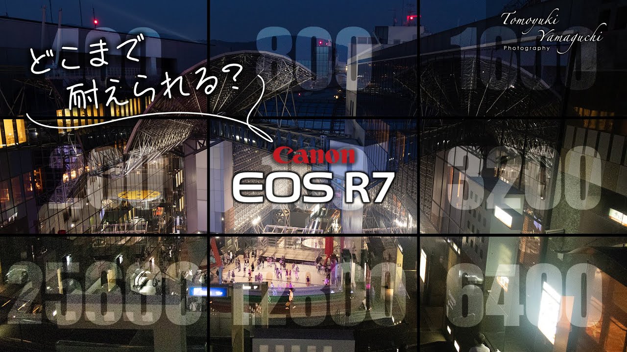 【Canon EOS R7 高感度性能】APS-Cサイズセンサー、3,250万画素の高感度性能はどうなのか？別のカメラと撮り比べしてみた｜Canon EOS R7