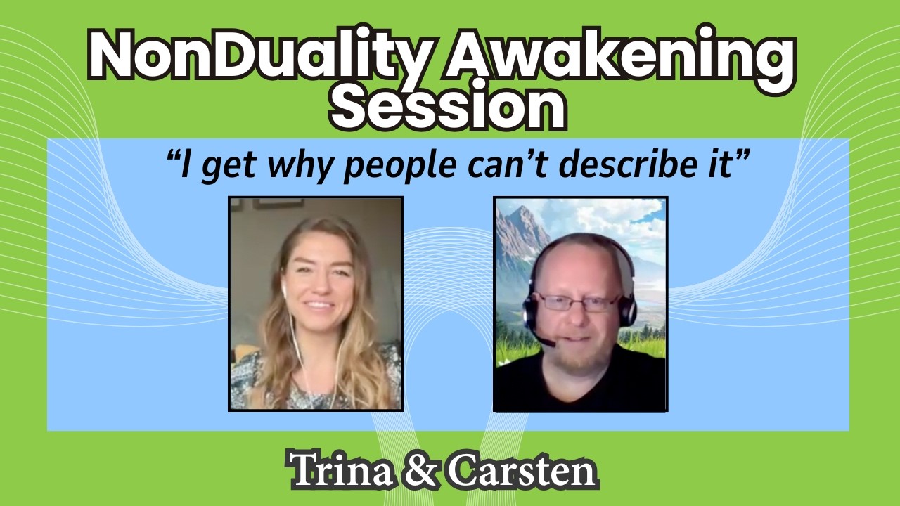 Finding Clarity after 8 years of seeking - no mind awakening session with Carsten