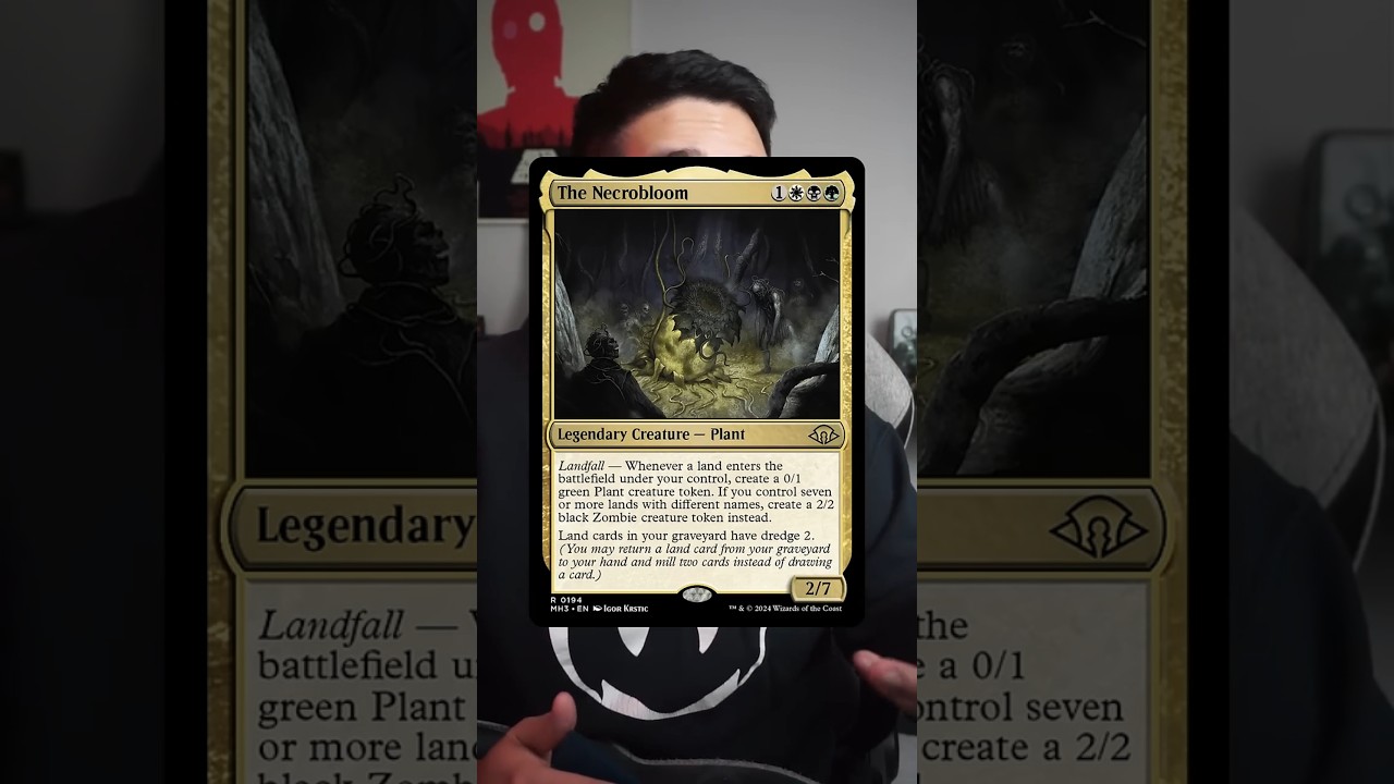 Graveyards Are *BROKEN* With Necrobloom! | Magic: The Gathering | #mtg #shorts #combo #wow