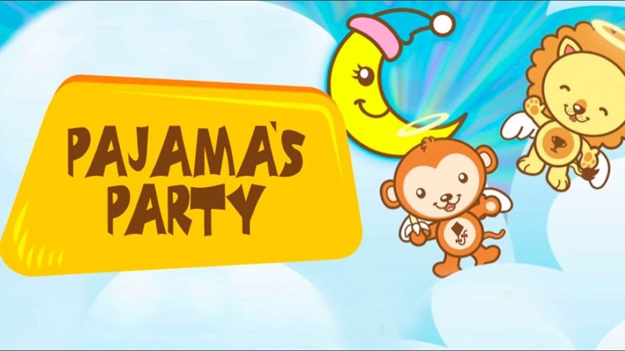 Pajamas Party (Festa do Pijama) - Música de Ninar Infantil em Inglês para crianças e bebês