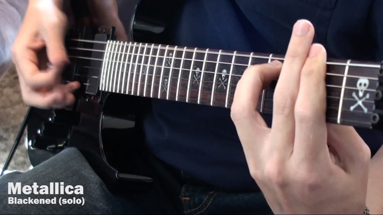 Metallica - Blackened (solo)