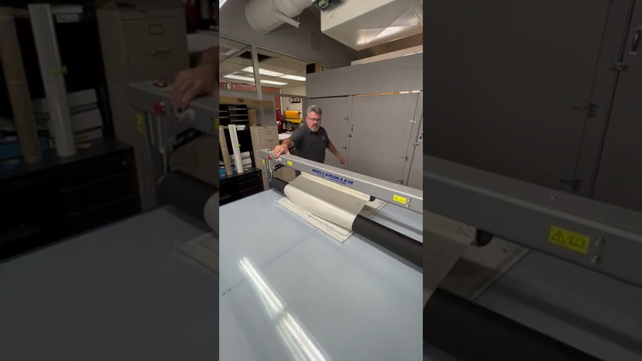 Rolls Roller transfer tape application
