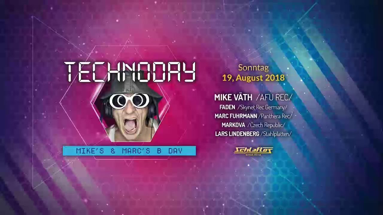 [DJ Set] FADEN - Live @ TECHNOBDAY! MIKE VÄTH & MARC FUHRMANN // AARAU (CH) // 19.08.18