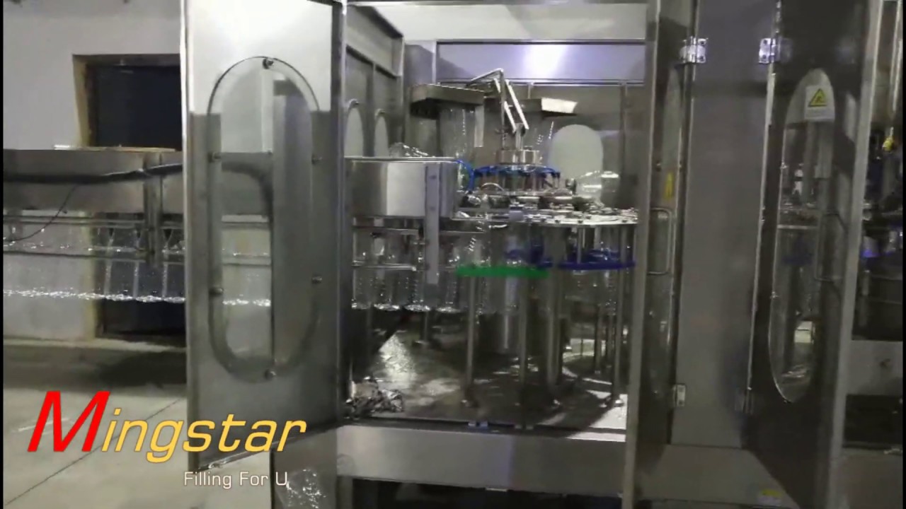 5000BPH bottled water filling line (Middle East Client)
