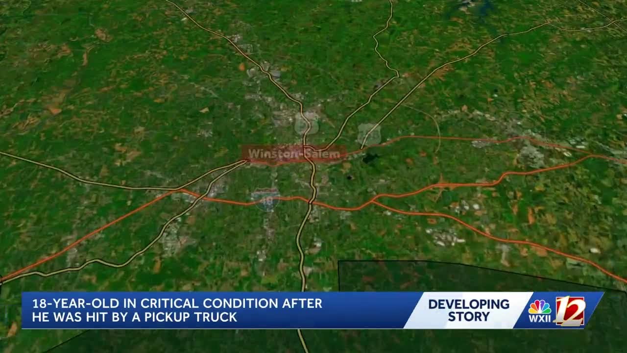 18-летний пешеход получил серьезные травмы в результате наезда автомобиля на улице Рейнольдс Парк...