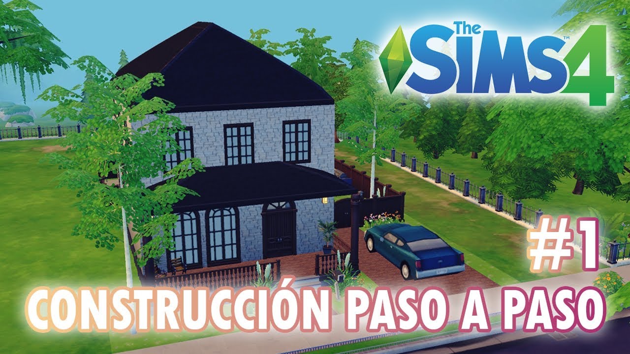 CONSTRUCCIÓN PASO A PASO - Casa Familiar - #1 Estructura - LOS SIMS 4