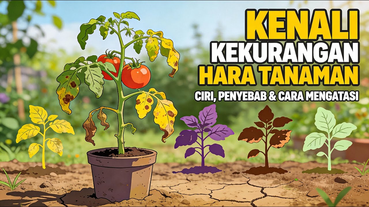 6 Tanda Bahaya Kekurangan Nutrisi pada Tanaman Anda