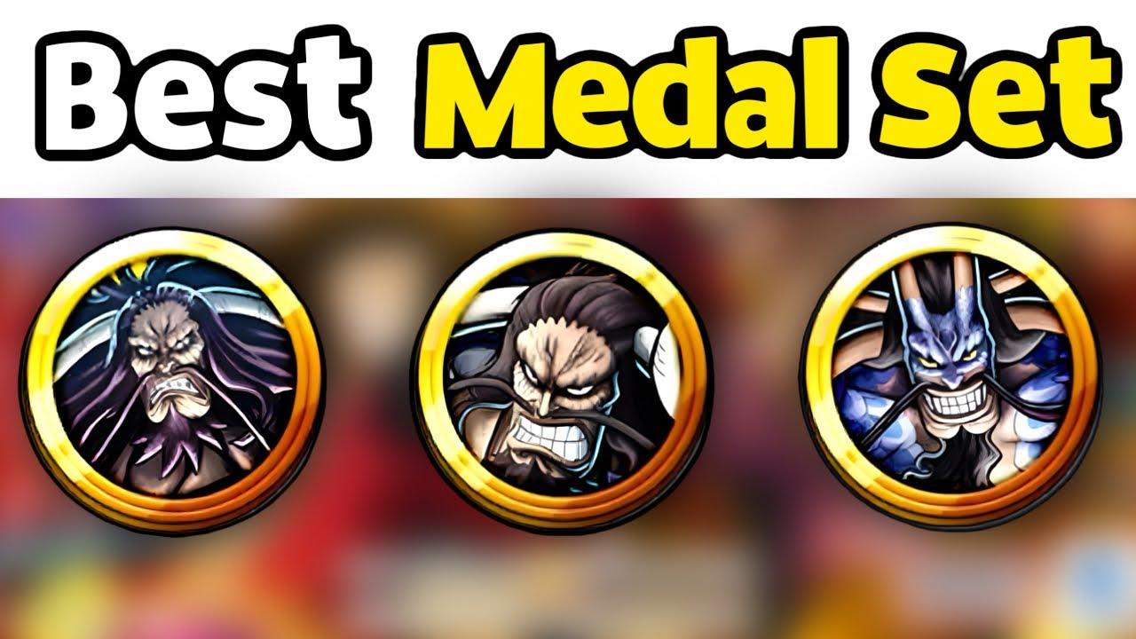 Лучший набор медалей в One Piece Bounty Rush