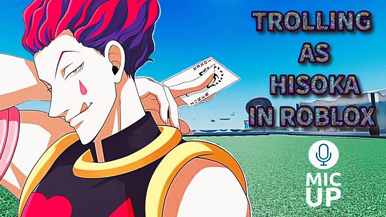 HISOKA trolls and hunts people on ROBLOX! (See what happens)