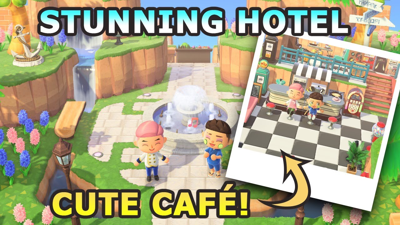 MINDBLOWING Hotel Tour! w/ Interview! | Animal Crossing New Horizons 5 Star Island Tour