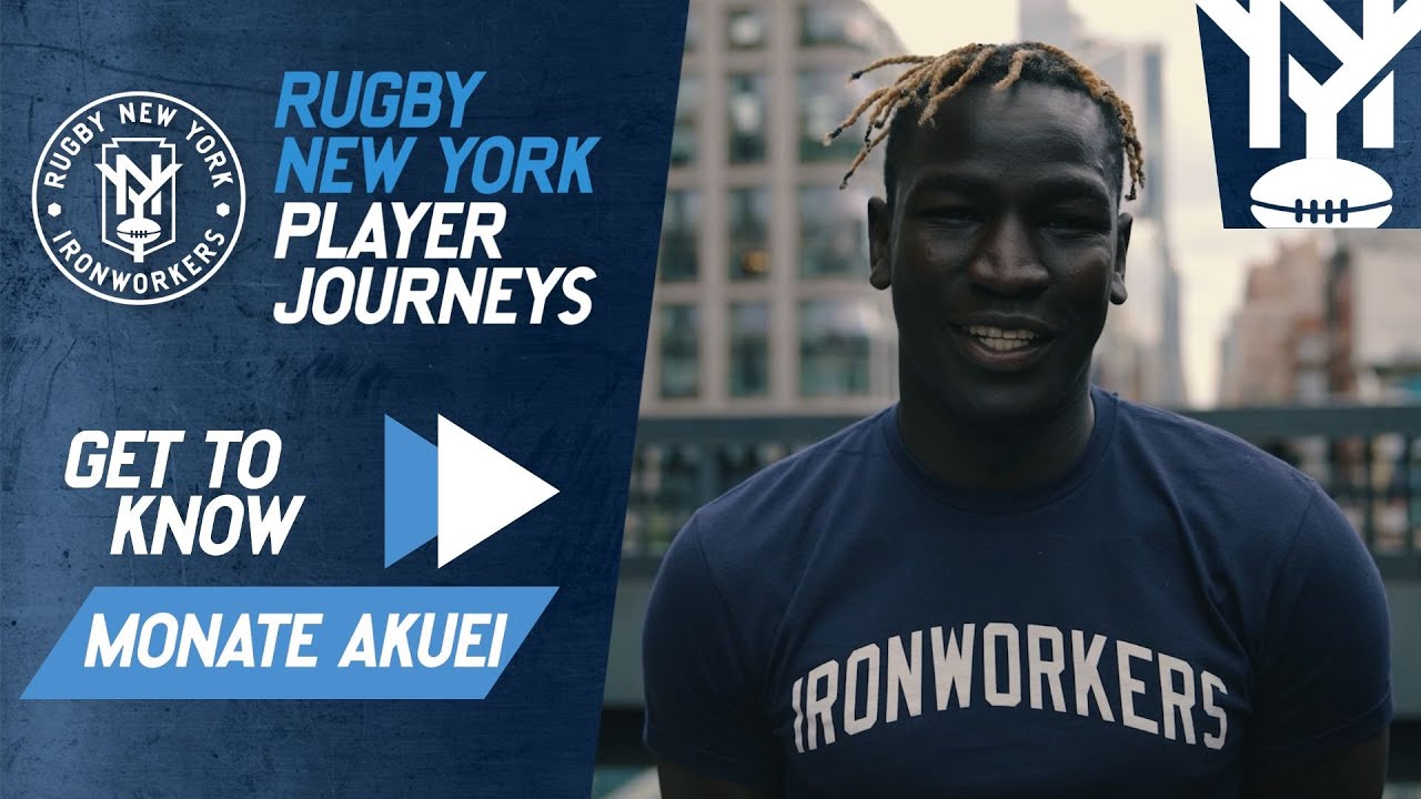 From Refugee to Pro NYC Rugby Player | Monate Akuei | Ironworker Spotlights