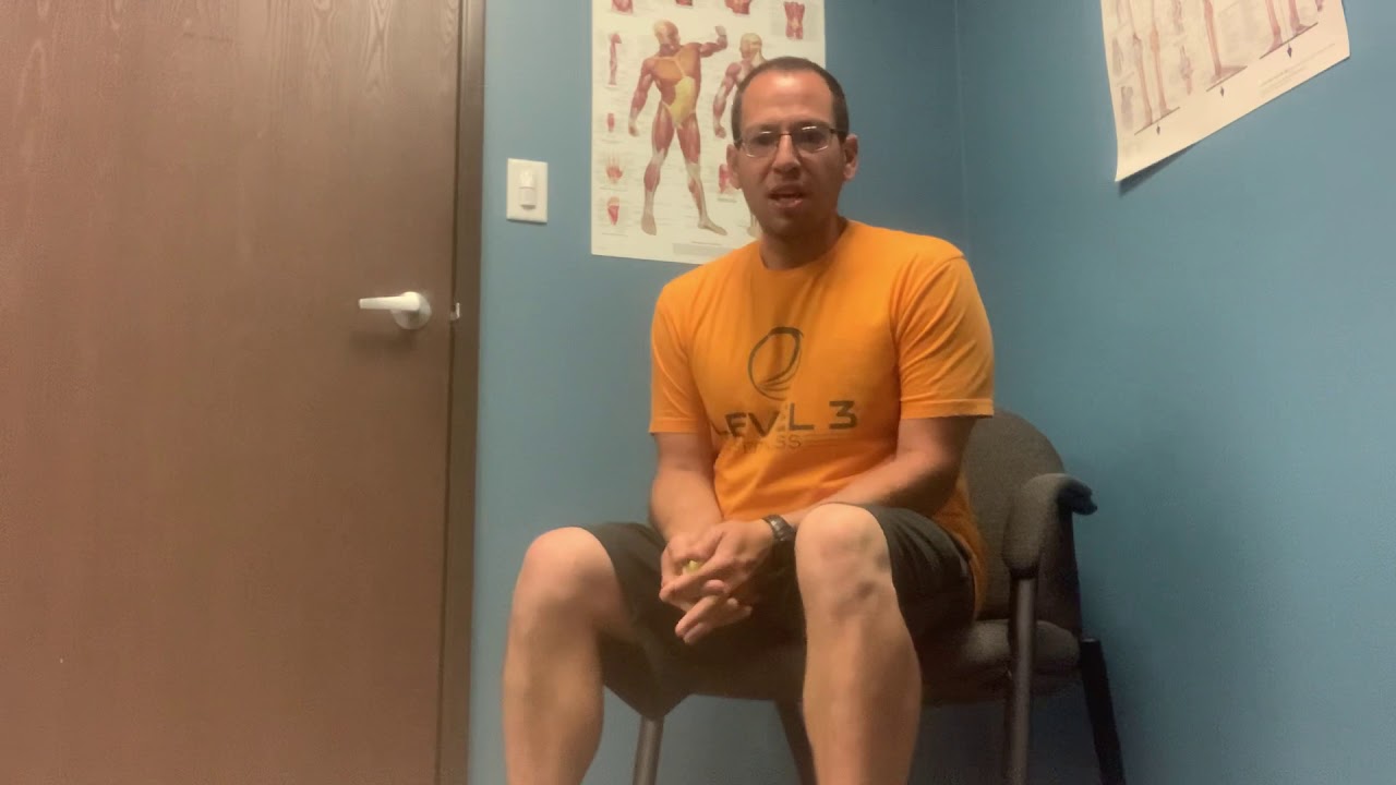Tennis Ball for Hamstrings