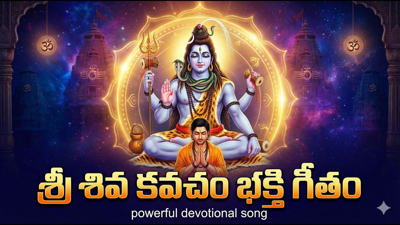 శ్రీ మహాదేవ శివ కవచం  భక్తి గీతం 🕉️ The Shiva Kavacham That Removes Fear