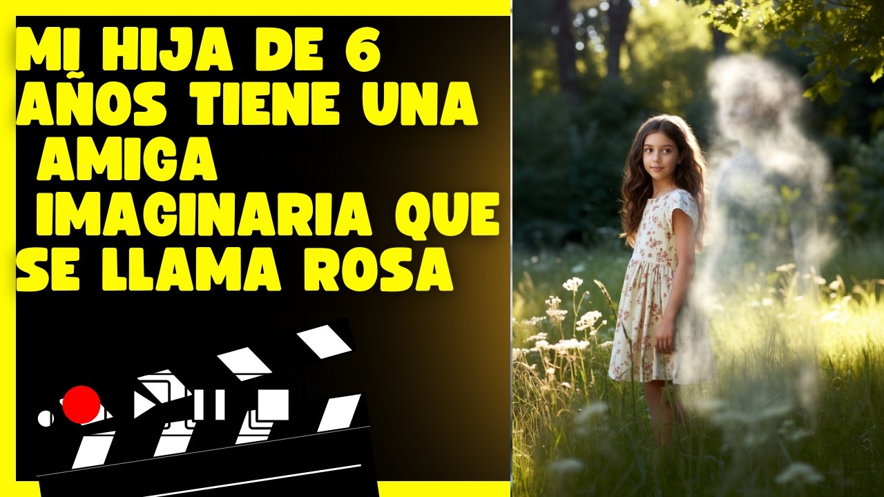 Mi hija de 6 años tiene una amiga imaginaria que se llama Rosa