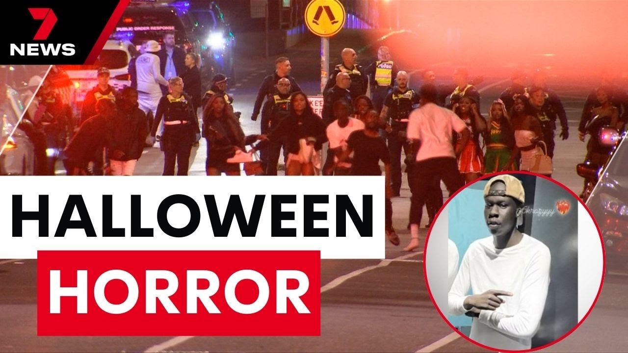 A 20-year-old shot dead in North Melbourne as violence spills on to the streets | 7NEWS