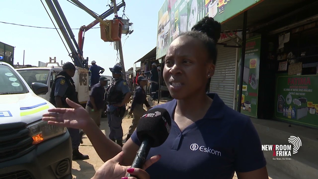 Eskom cuts off illegal connections in Diepsloot