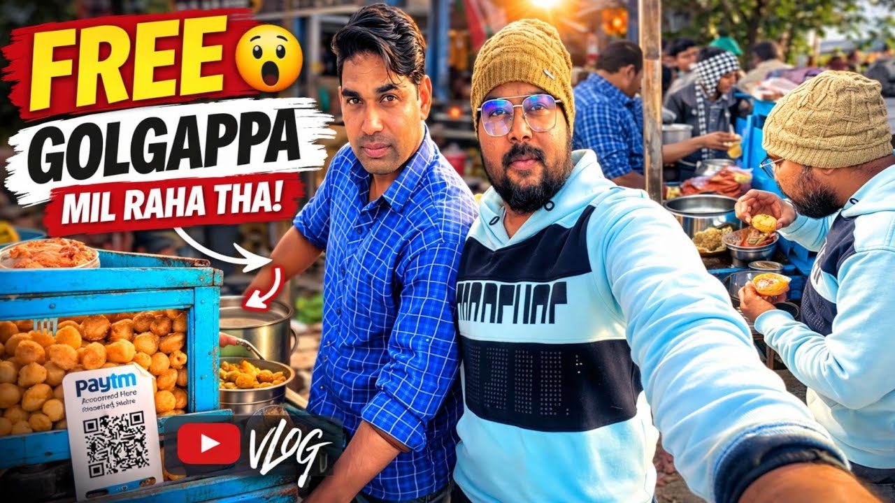 Golgappe Free Me Kha Liye 😲