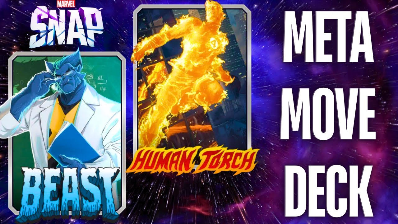 Versatile Movement ! Meta Move Deck Marvel Snap