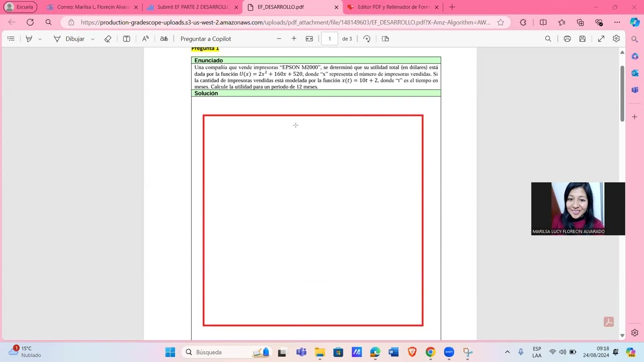 CÓMO REALIZAR MIS EVALUACIONES EN GRADESCOPE - UPN - COMPLEMENTO DE MATEMÁTICA - 2024 - 2