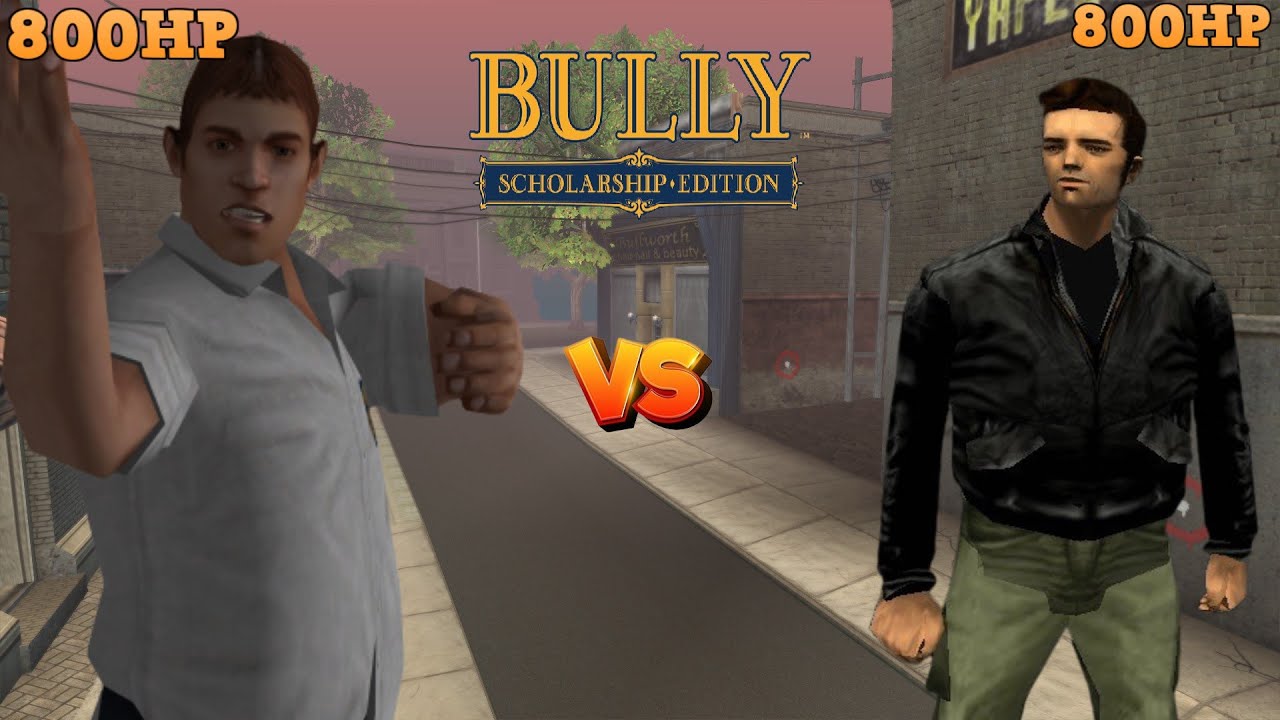 Bully SE: Russell Northrop VS Claude Speed (GTA III)