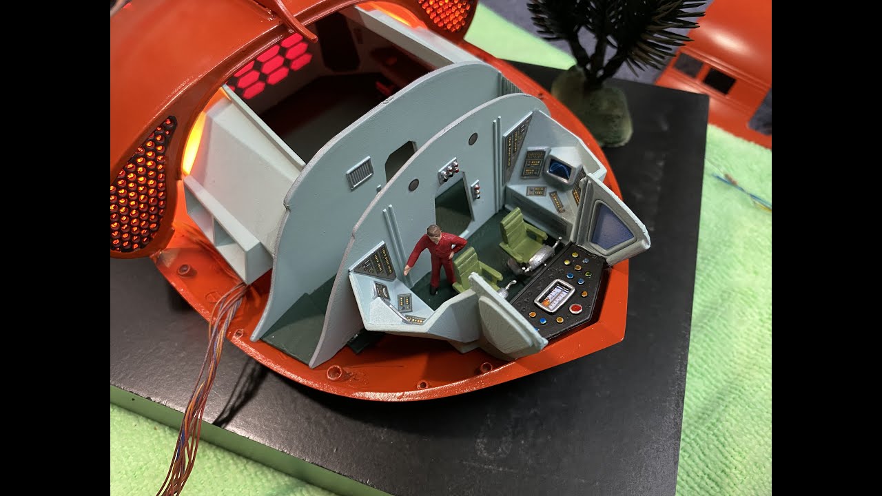 1/64th Spindrift Update (Finishing The Interior Detail)