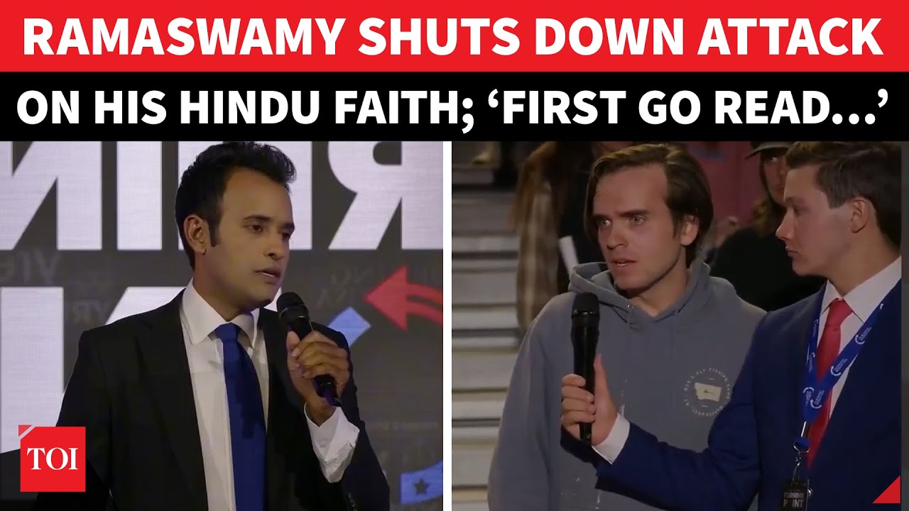 ‘YOU HINDU MAN, WHY JOIN….’: Ramaswamy Hit By Shocker At 'Charlie Kirk Event' | Watch SAVAGE Reply