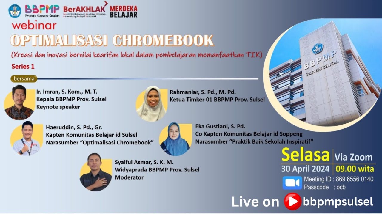 Webinar Cerdik: Optimalisasi Chromebook Seri 1
