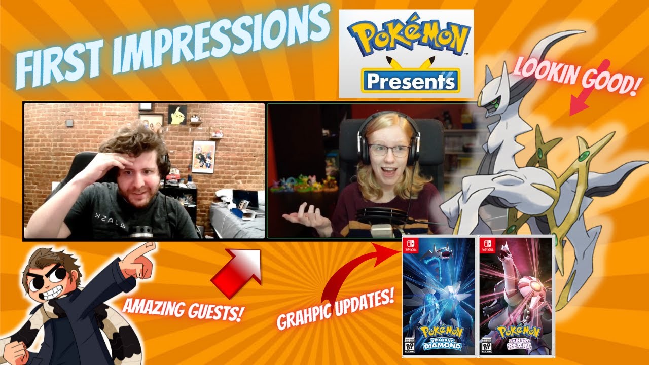 Pokemon Presents First Impressions: Arceus and Diamond/Pearl remakes look great!