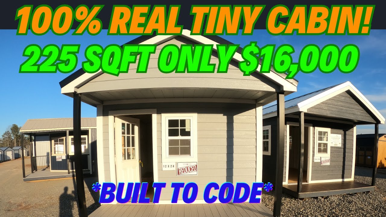 Cheap Tiny Cabin / High Quality Hard To Find Tiny House / Take A Tour