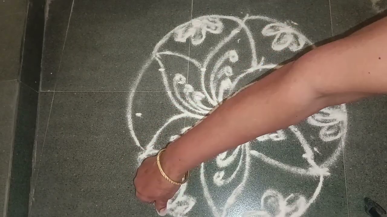 🌺குட்டி கோலம்🌺5.3 dots simple & easy pookalam #dailykolam #easykolam #simplekolam #rangoli #kolam 
