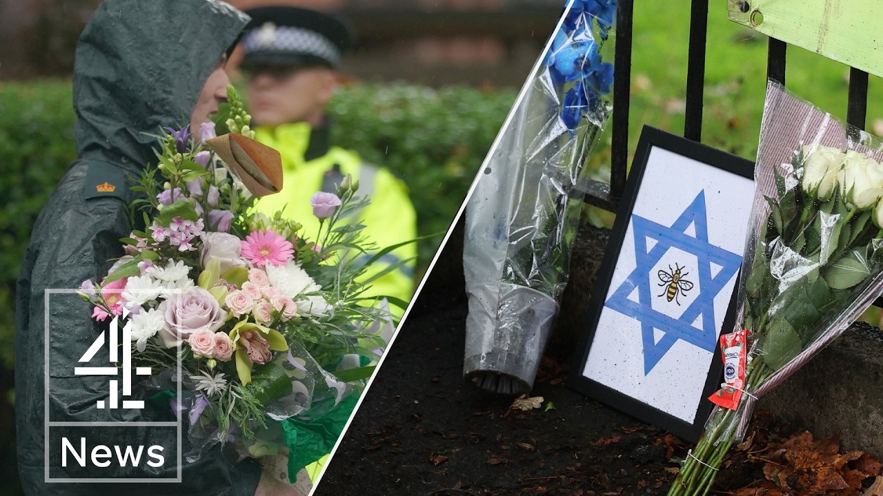 Tributes paid to victims of Manchester synagogue terror attack