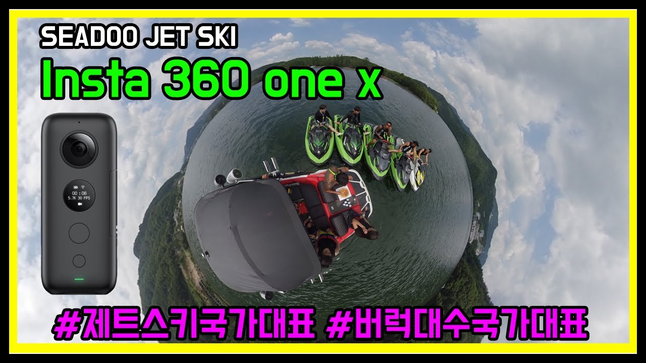 SEADOO JETSKI With Insta 360 ONE_Xㅣ제트스키 인스타360 ONE_Xㅣ