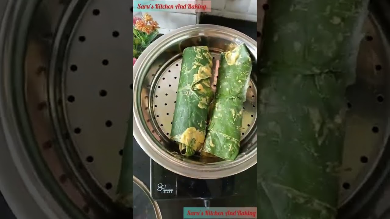 अळूच्या पानाच्या वड्या..😍🤤😋 #aluvadi #aluvadirecipe #sarus_k_b #shortsvideo #shorts