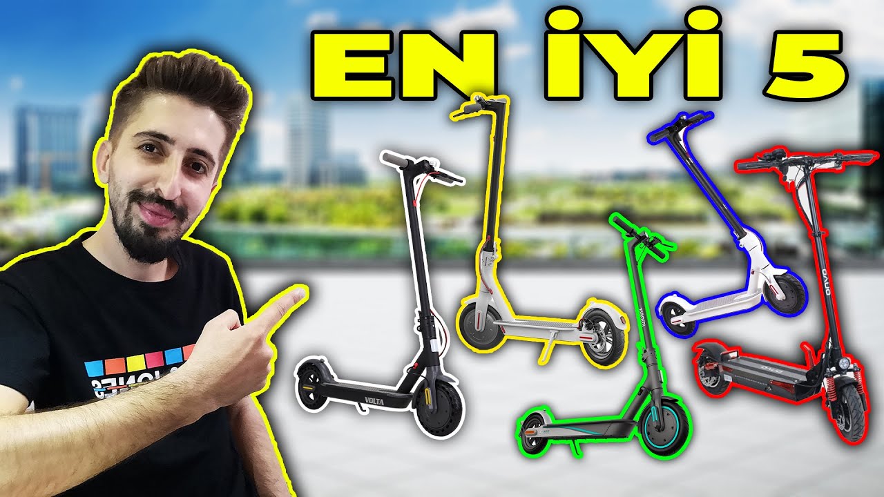 En İyi 5 Elektrikli Scooter | İzlemeden Almayın! (Her Bütçeye Uygun)