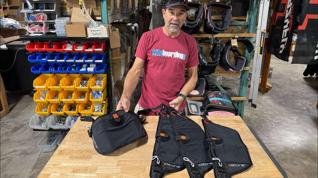 Ozone Parawing Stash Belt v2 and New Stash Harness v1