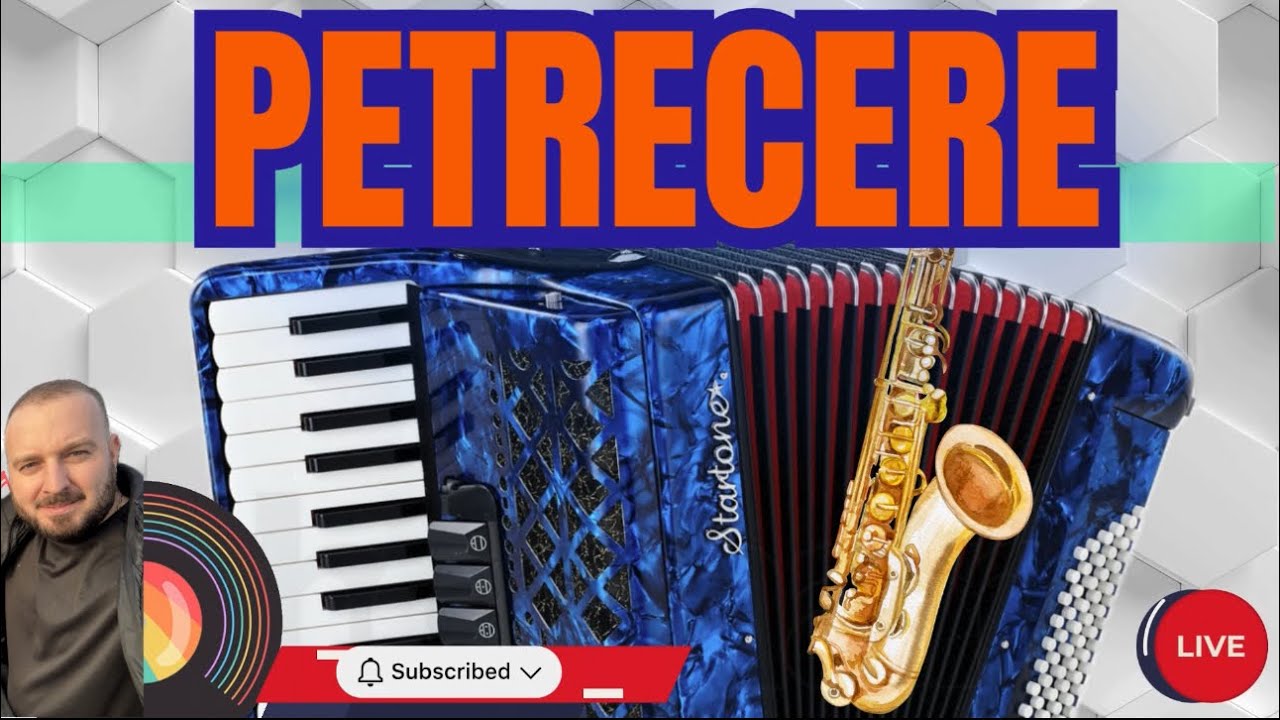 Muzica Populara Romaneasca de Petrecere💥Colaj instrumentale Hore si Sarbe Acordeon💥Muzica Nunta Live
