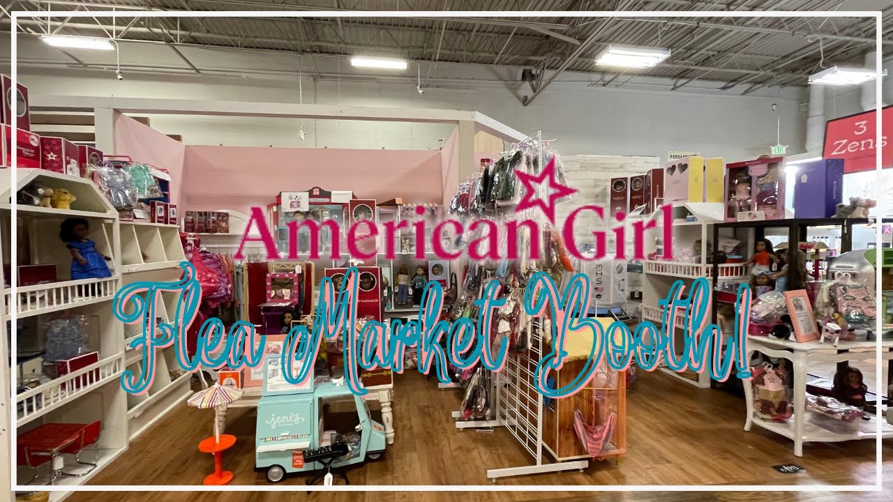 Checking Out An American Girl Flea Market Booth! Plus, What I Got!