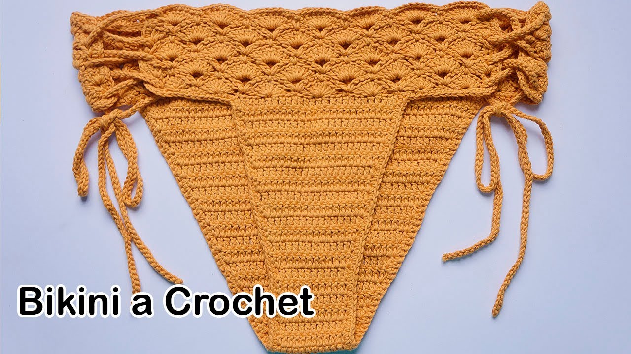 🌈COMO Tejer BIKINI a CROCHET | (Talla S, M, L, XL) PRIMAVERA - VERANO‼