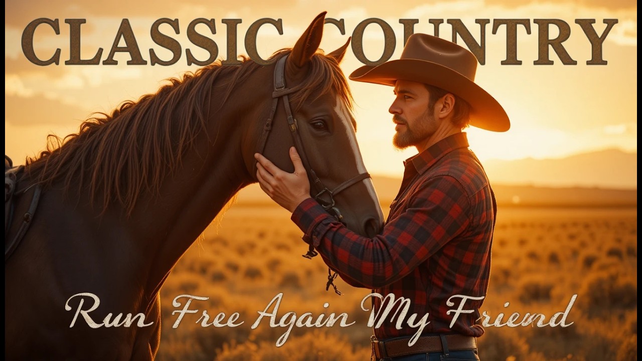 Run Free Again My Friend | 70s Classic Country | A Song for a Lost Horse
