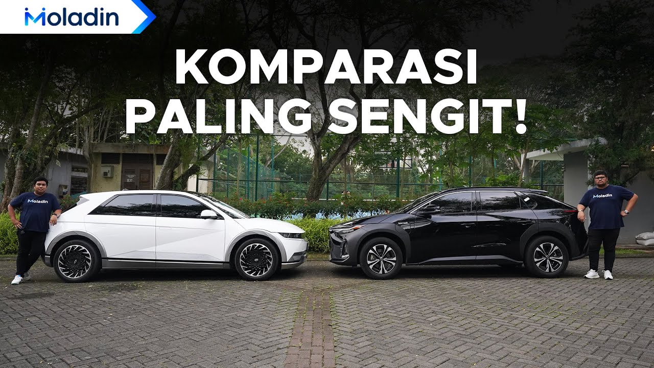 Komparasi Mobil Listrik Toyota BZ4X VS Hyundai IONIQ 5 Long Range Signature | Moladin