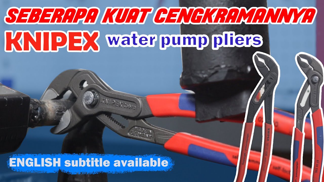 Hydraulic Press Gak Ada Apa-Apanya | Knipex Cobra 87 02 250 |  Knipex Aligator 88 01 250