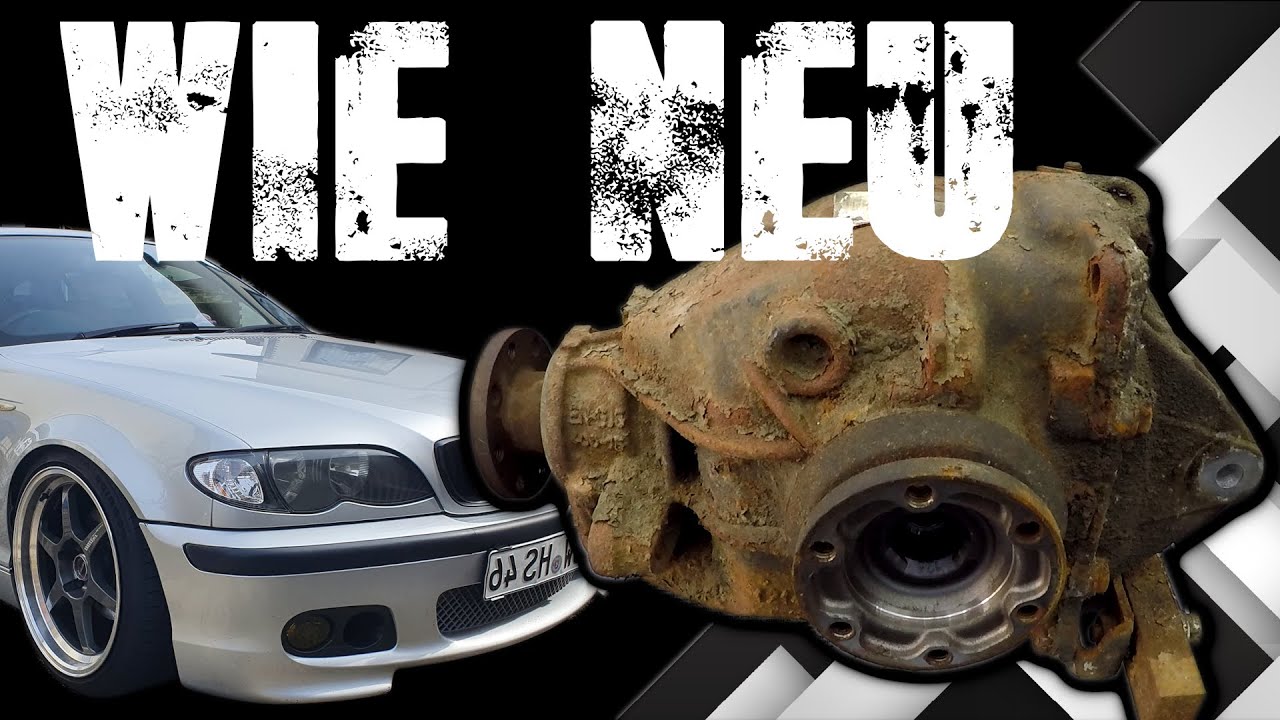 Wie man ein 188er BMW E46 Differential überholt DIY