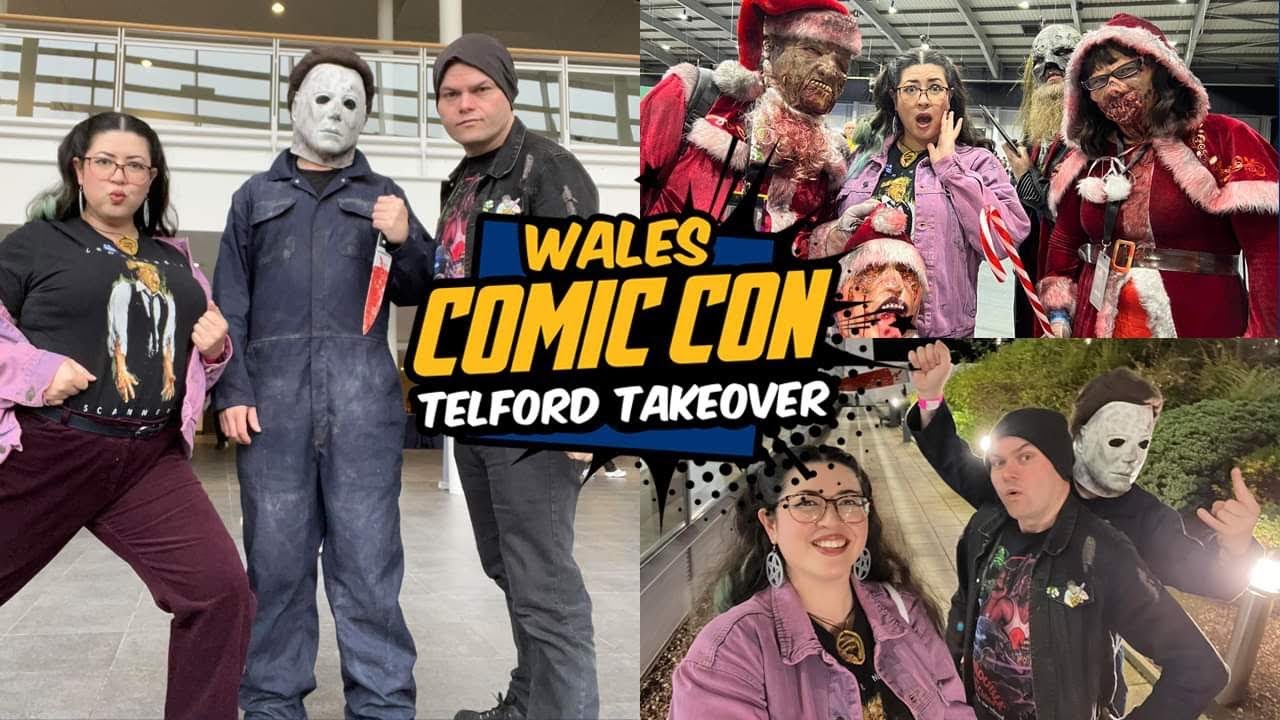 Wales Comic Con Vlog || November 2023 || Hot sauce challenge almost destroyed us!