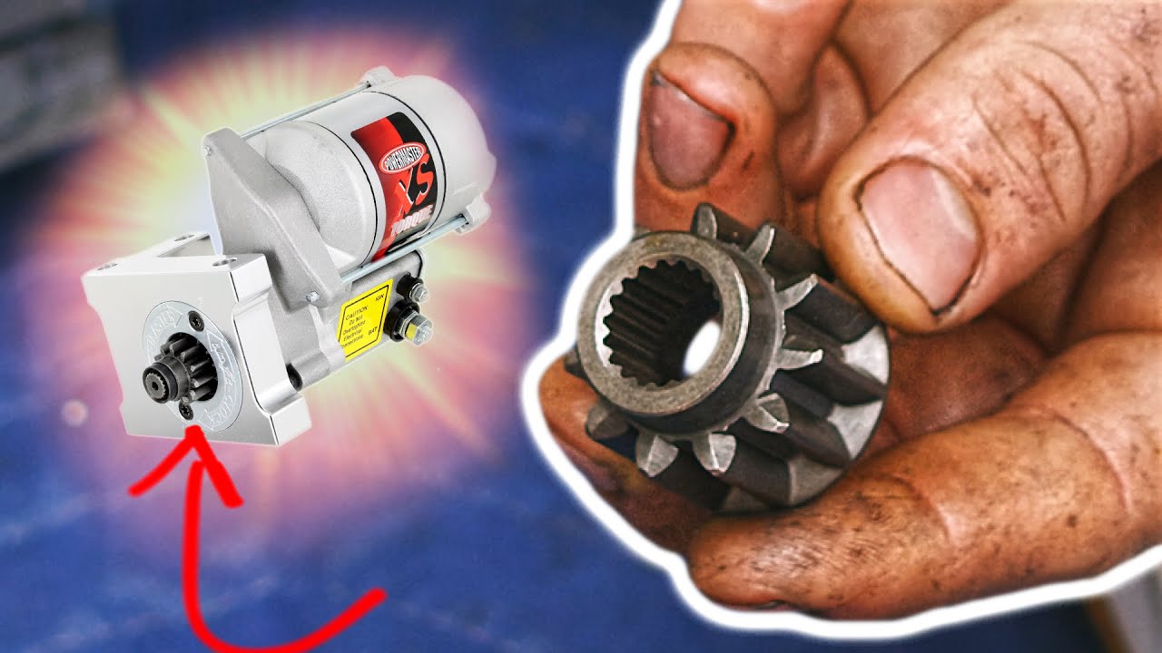 Powermaster XS Torque Starter - Teeth Destroyed - How to Replace the Starter Gear with a New One!