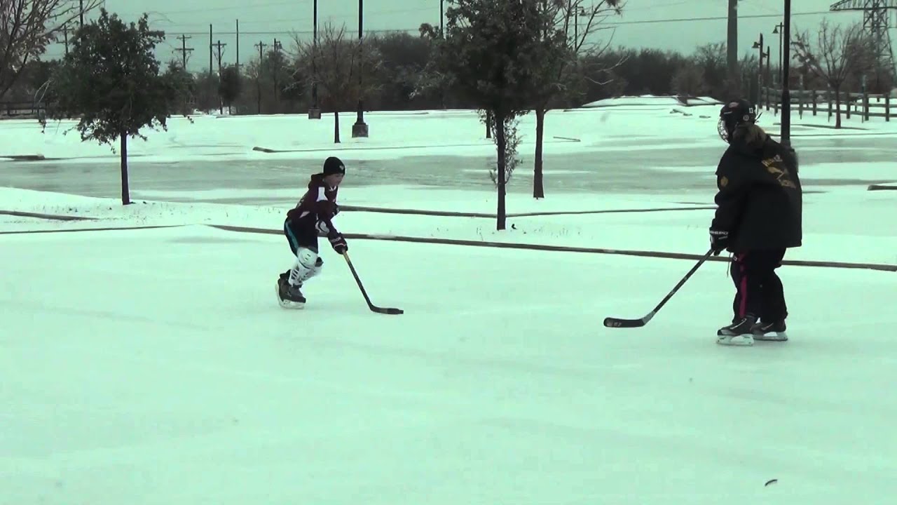 Skating Outdoors in Frisco Texas Dec 7, 2013
