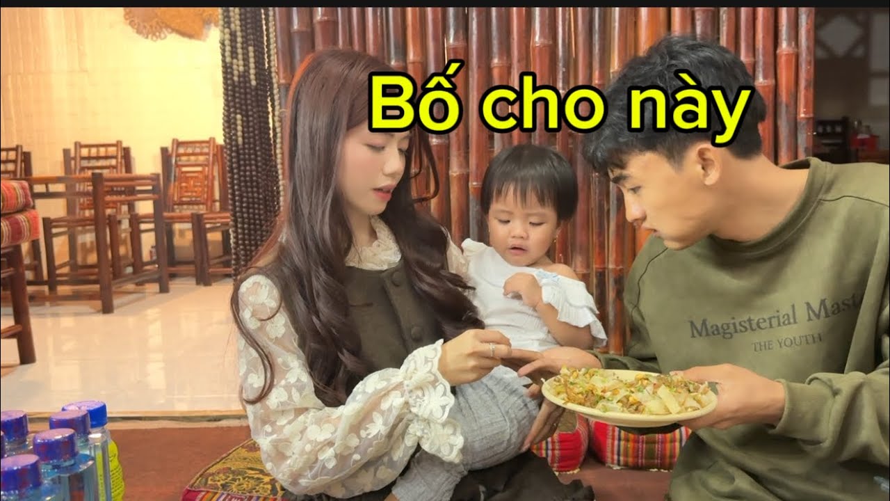 Bơ Ngịch Quá Không Cho Mẹ Hằng Ăn Cơm…!!!