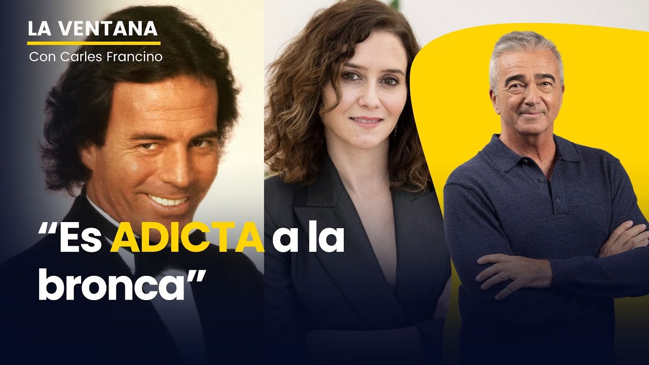 Francino, sobre Ayuso y su defensa de Julio Iglesias: 