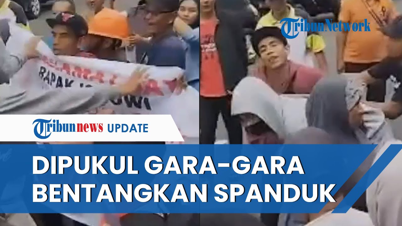 UPDATE Menuju Pilpres 2024: Pendukung Ganjar Dianiaya seusai Bentangkan Spanduk, Diduga Ancam Jokowi