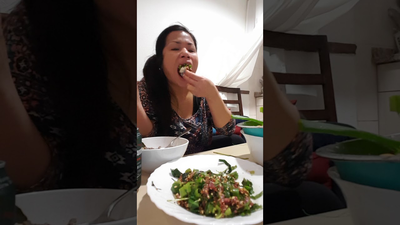 จากที่หายไปนานจัดให้ค่ะ FC ทุกๆคน ก้อยเนื้อดิบ แซ่บเว่อร์